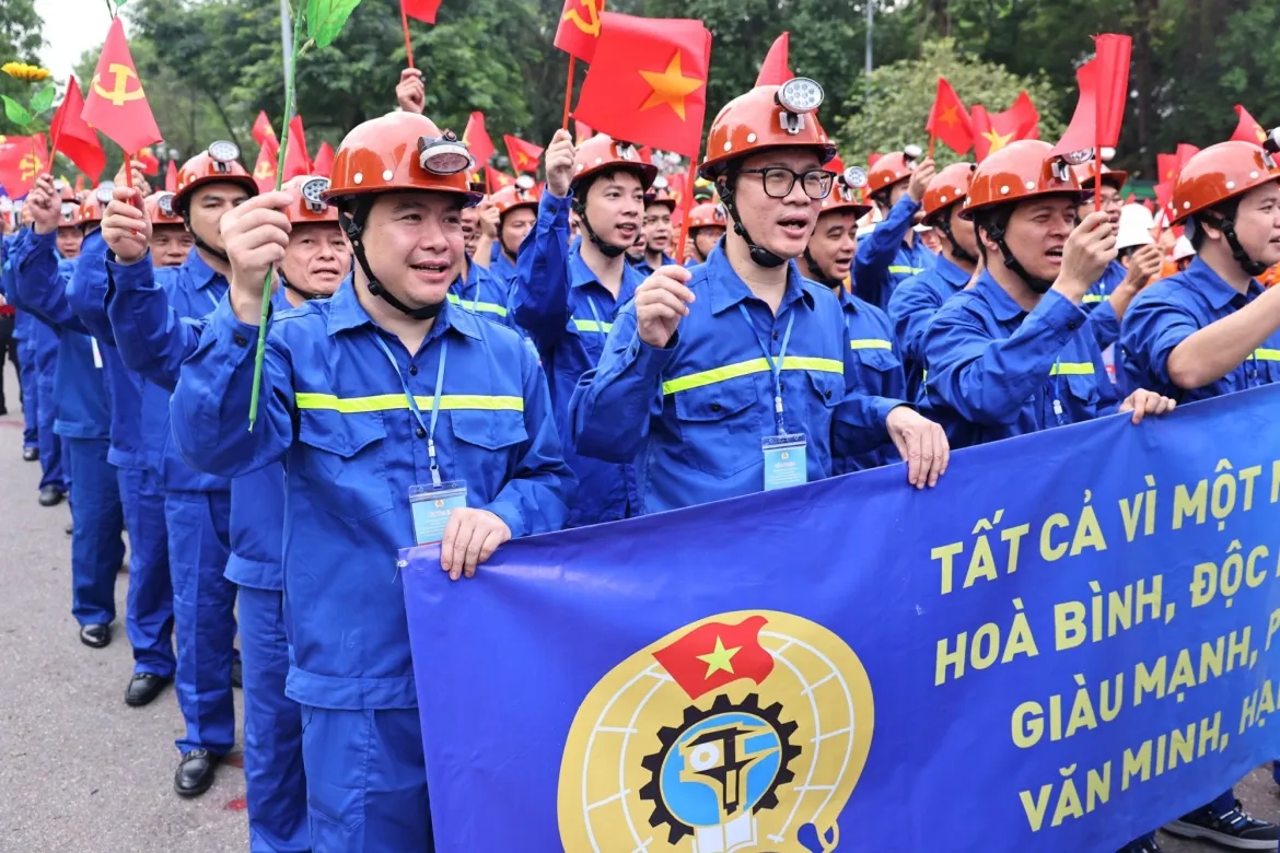 May Day parade in Hanoi marks International Workers' Day 2026